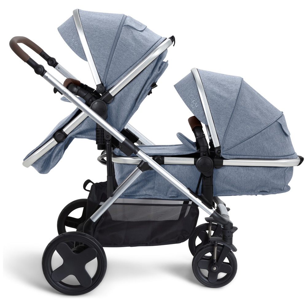 Baby Elegance Cupla Duo Zweitsitz Grau