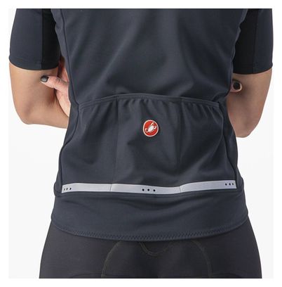 Maillot Manches Courtes Femme Castelli Gabba RoS 2 Noir