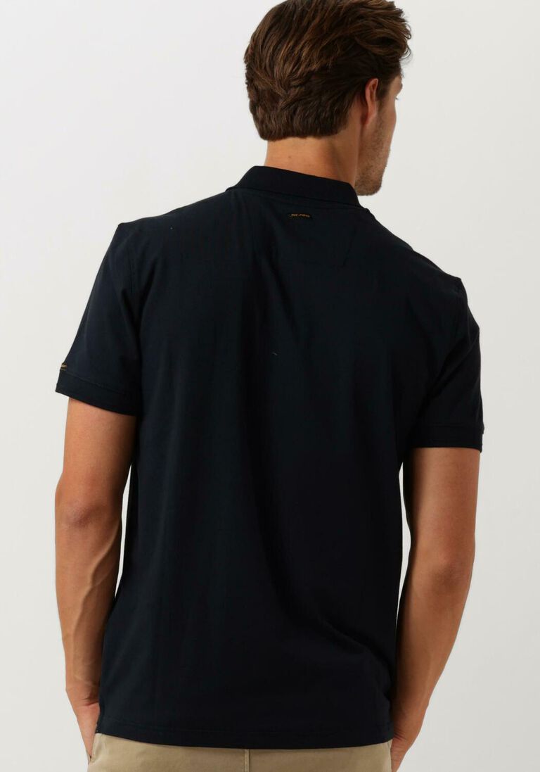 PME LEGEND blauwe pme legend polo short sleeve polo stretch jersey