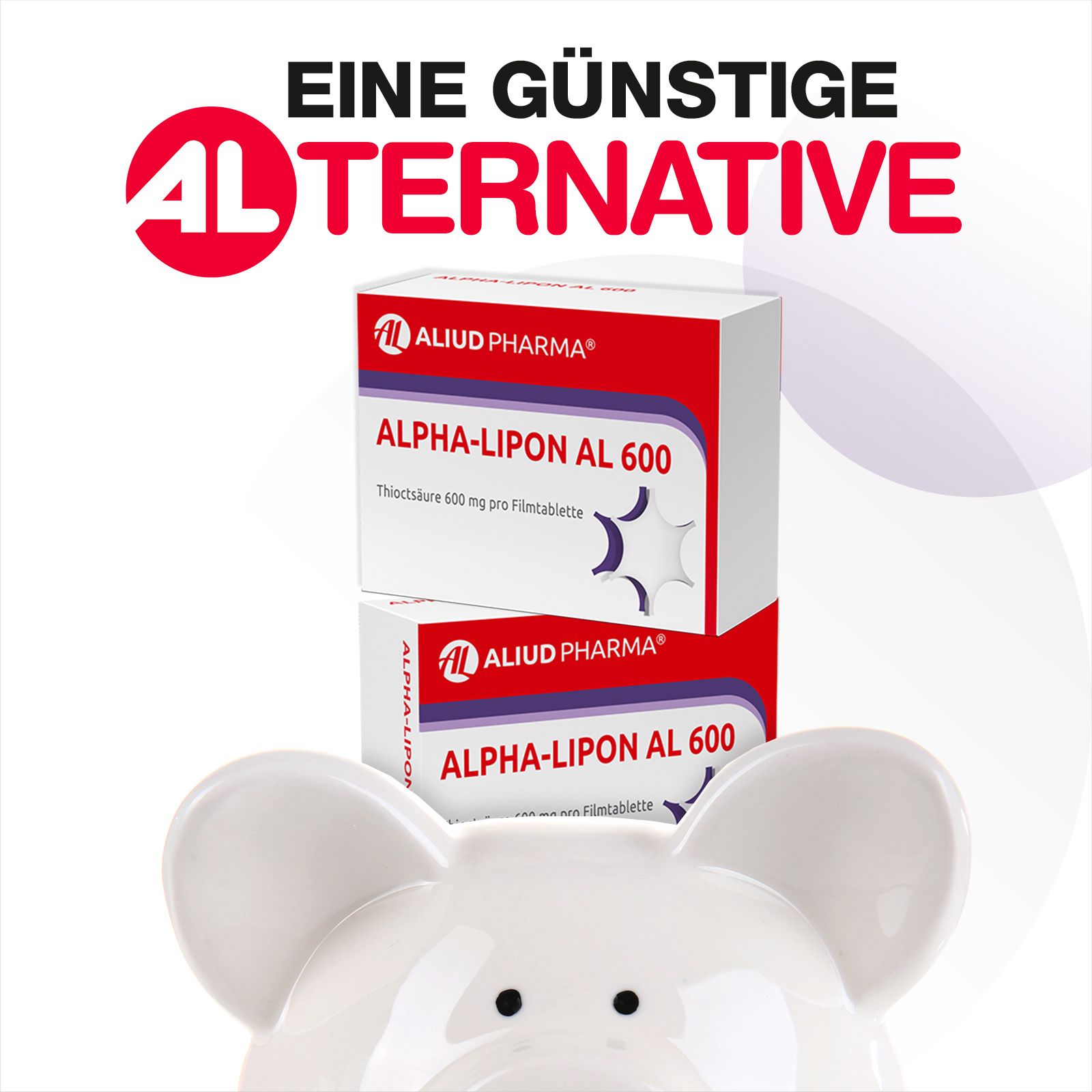 Alpha-Lipon AL 600 für Missempfindungen bei diabetischer Nervenbeschädigung