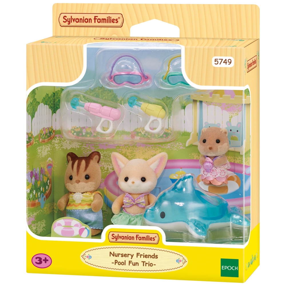 Sylvanian Families Kindergartenfreunde Pool-Spaß-Trio-Pack