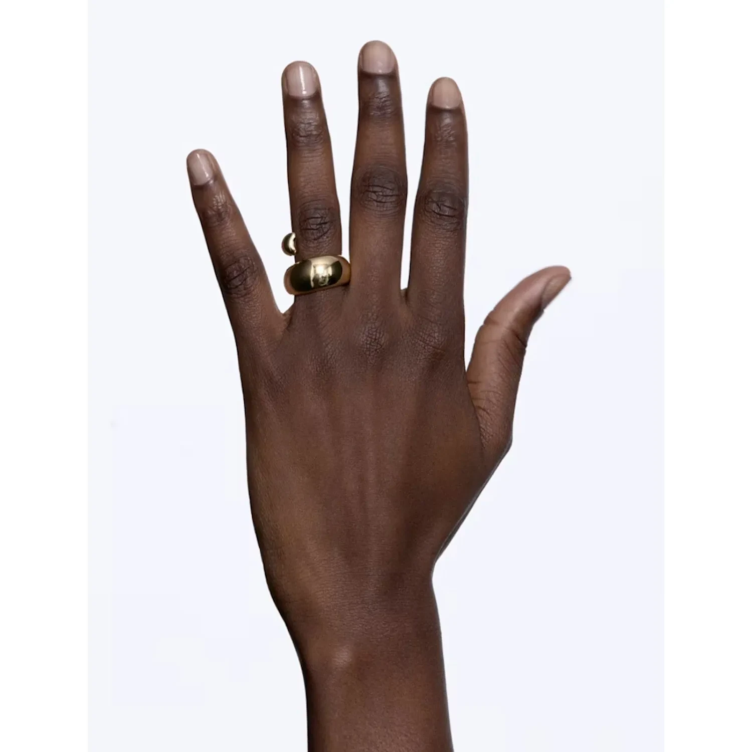 Maria Black Sagane Ring 18 kt. Forgyldt Sølv 500484YG