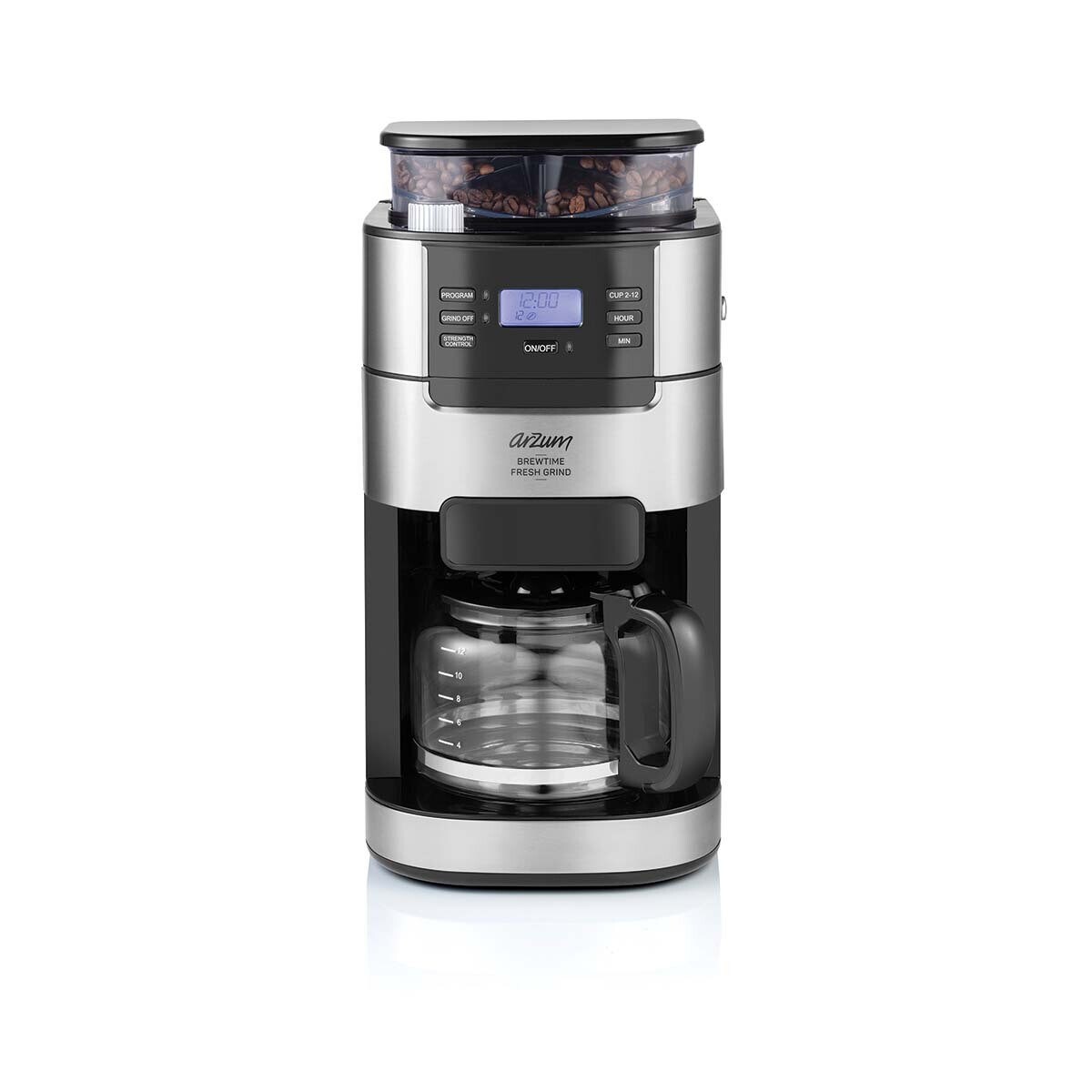 ARZUM AR3092 Brewtime Fresh Grind Filterkaffeemaschine Kaffeemaschine