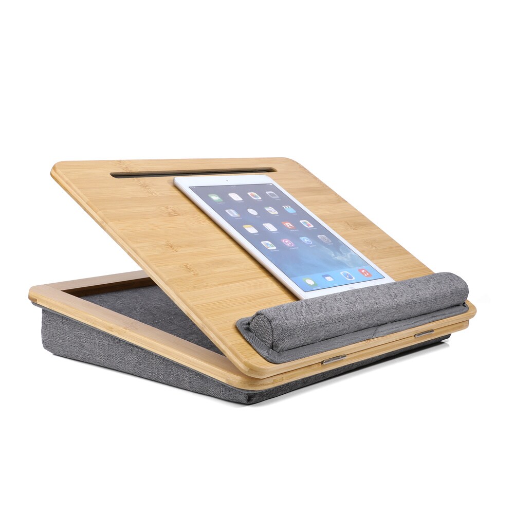 Laptopunterlage COMFILAP III Bambus, Stoff hjh OFFICE