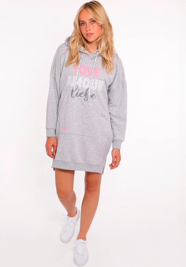 Zwillingsherz Sweatkleid »