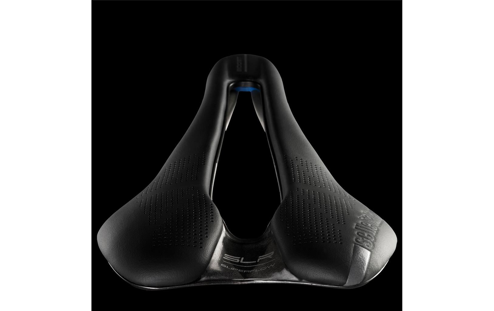 Fahrradsattel SLR Boost TI 316 Superflow, Schwarz<br>Velosattel