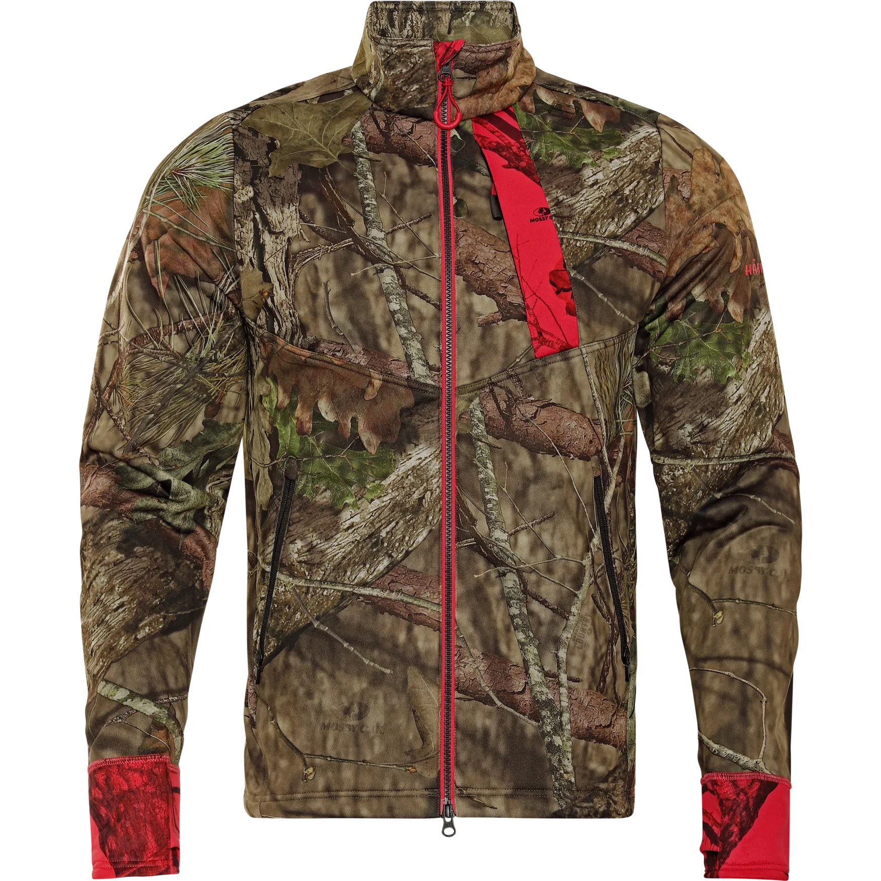 Härkila Men's Moose Hunter 2.0 Fleece Jacket Mossy Oak Break-Up Country/Mossy Oak Red