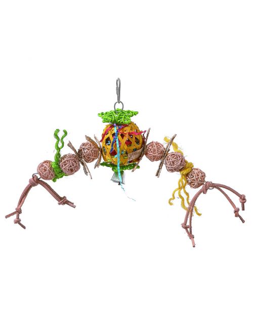 Sky Pet Products Foraging Pineapple - Vogelspeelgoed - per stuk Small