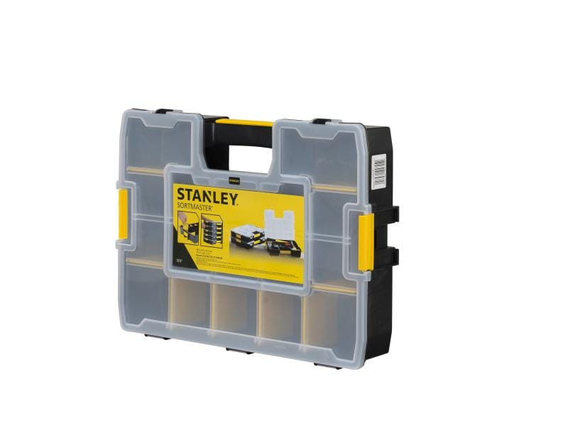 Stanley Organizer Sortmaster 17 Fächer Orangisation von Werkzeugen, Zubehör und Kleinteilen