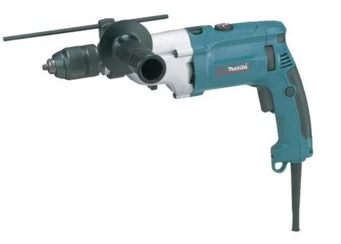 Makita HP2071J - Hammerbor - 1010 W - 2-hastigheders - nøgleløs borepatron 13 mm