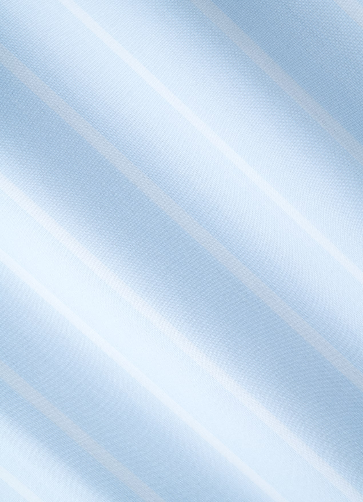 Chemise coupe ajustée en popeline bleu clair à rayures