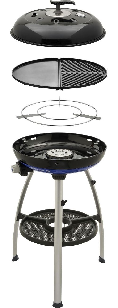 Gasgrill CarriChef 50 BBQ/Plancha, 50mbar