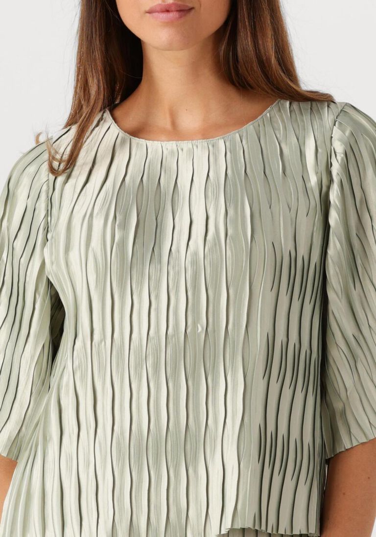 mint dante6 top lelia plissé top