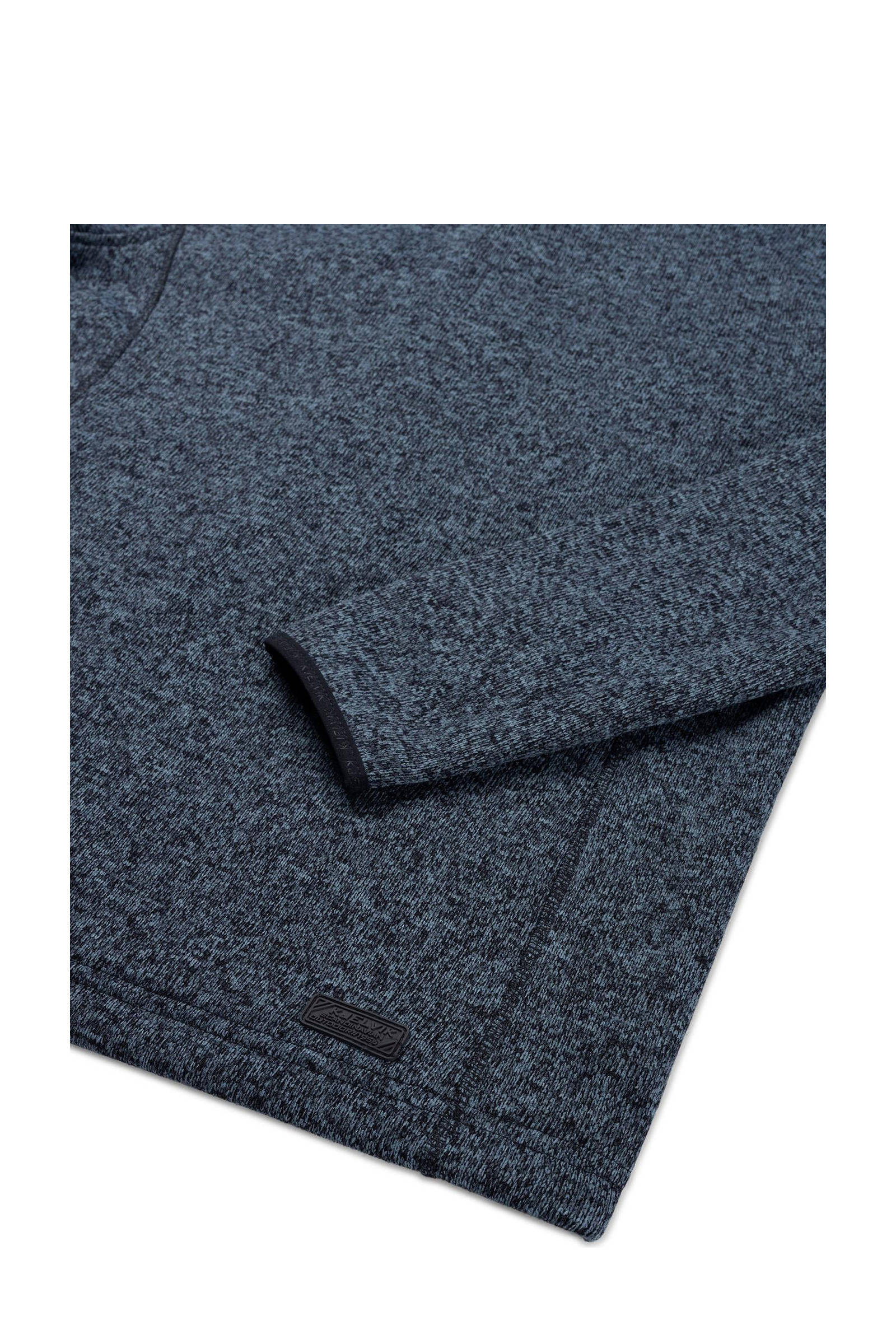 Kjelvik outdoor vest Nicole gemeleerd donkerblauw