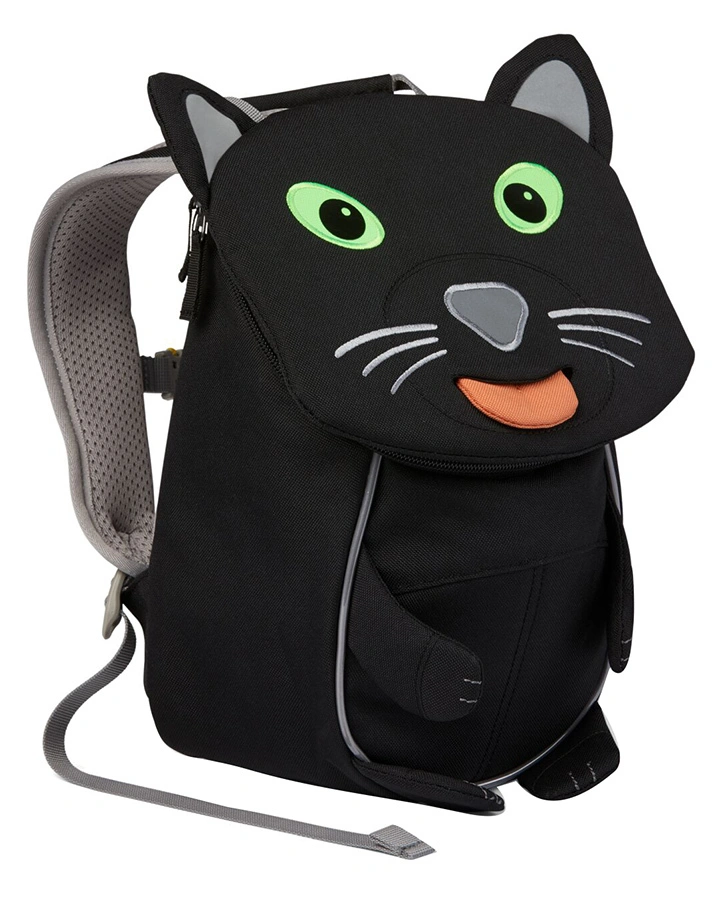 Kinderrucksack KLEINER FREUND – PANTHER (17x25x11) in schwarz