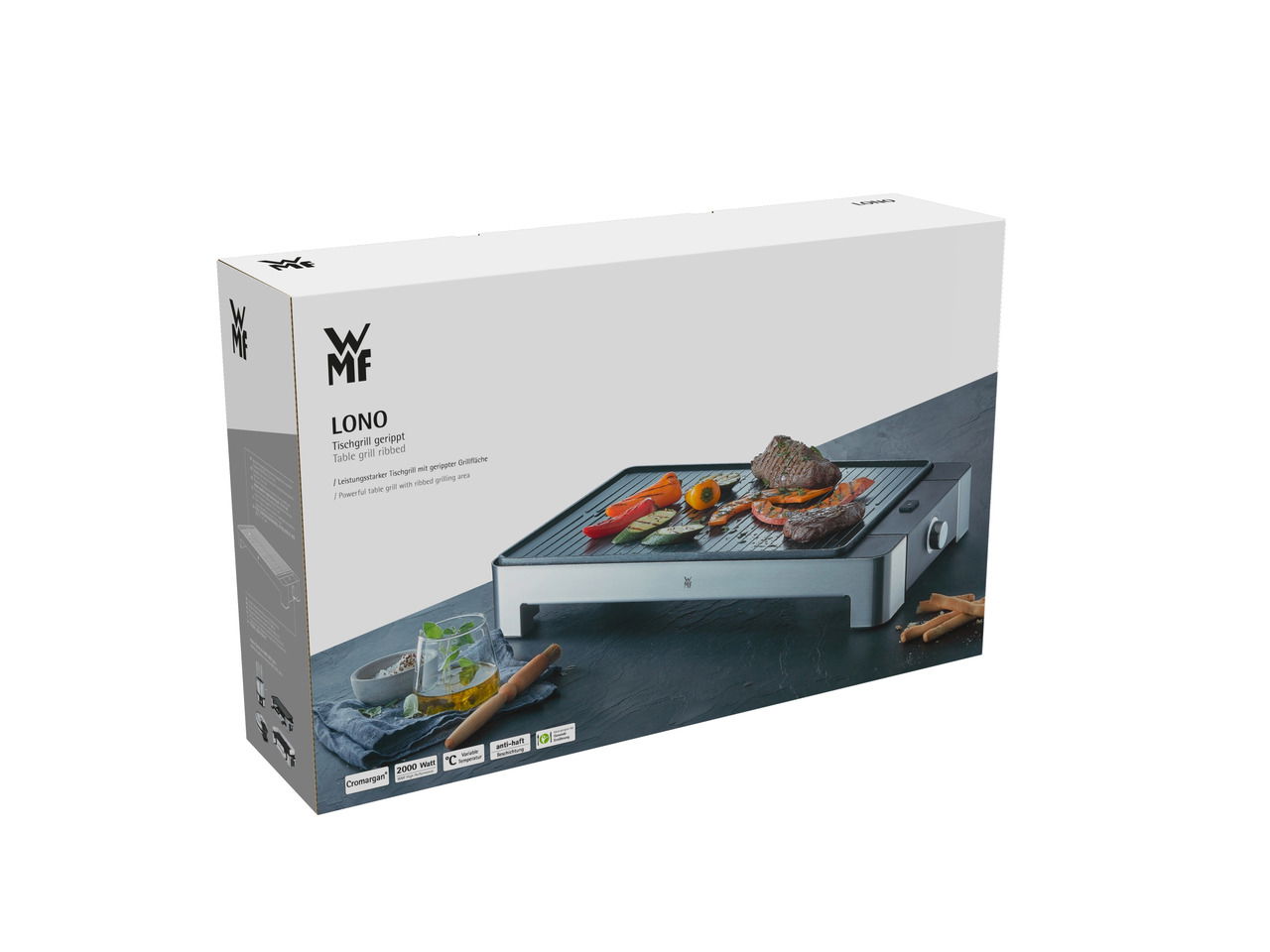 WMF Lono Tischgrill gerippt