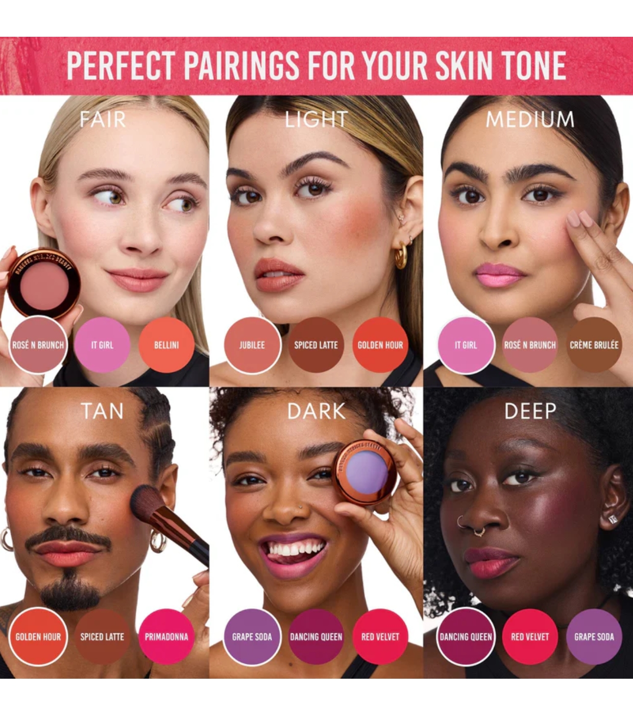 Danessa Myricks Beauty - Yummy Skin Blurring Balm Powder Flushed - Rosé n brunch