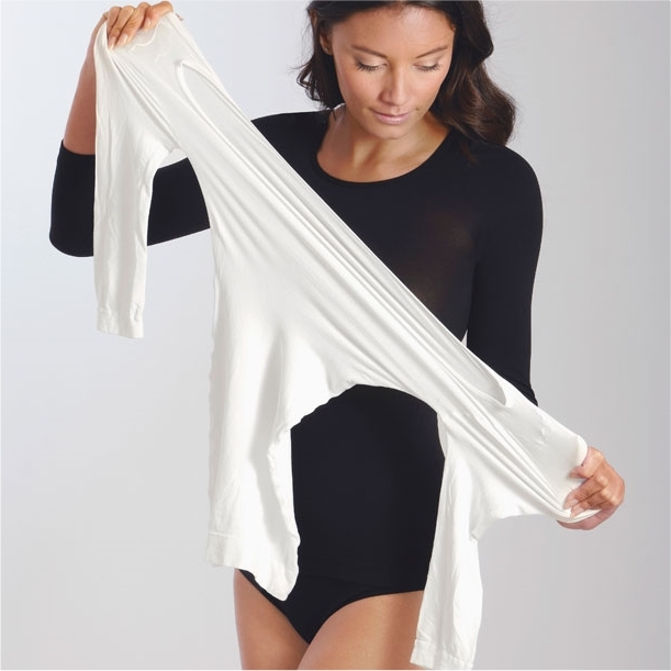 Tee-shirt seconde peau Rose S/M - taille S/M