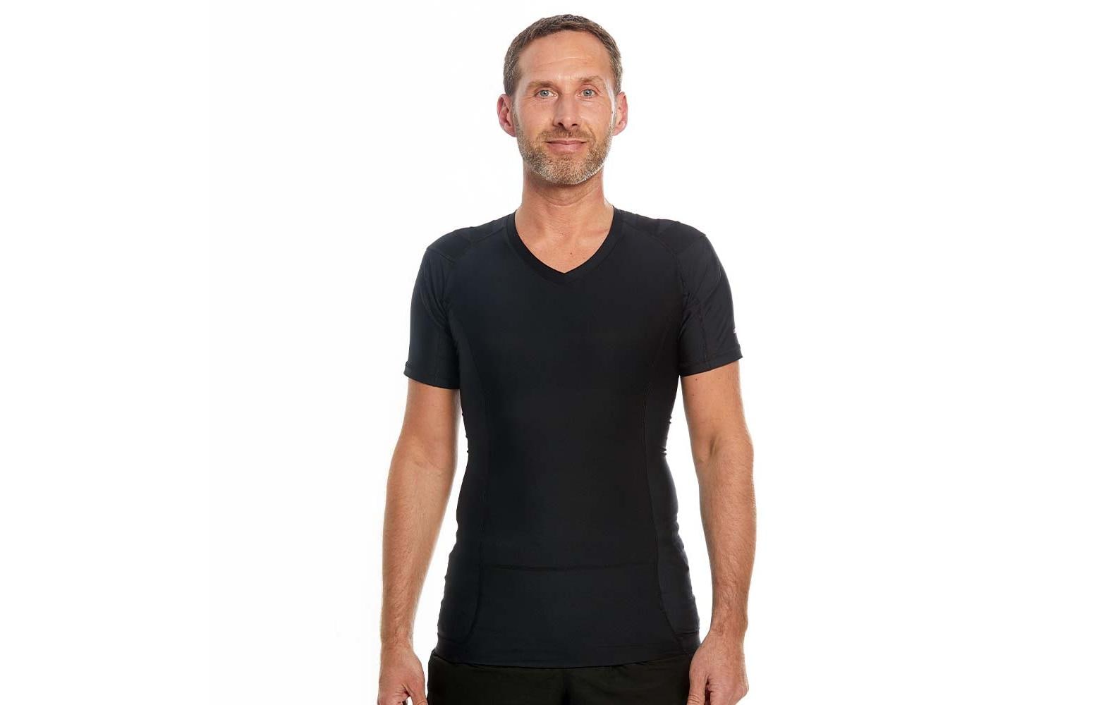 Posture Shirt 2.0 Herren schwarz XXL<br>Ergonomisches Haltungsshirt für eine gute Körperhaltung