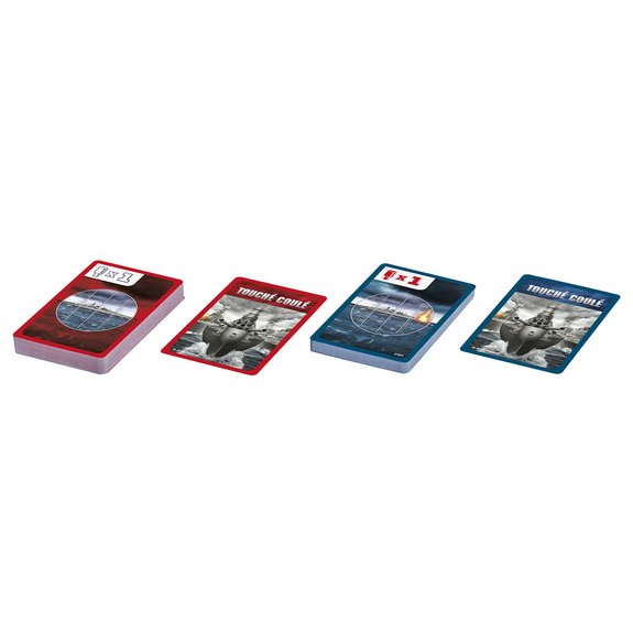 Jeu de cartes Touché Coulé