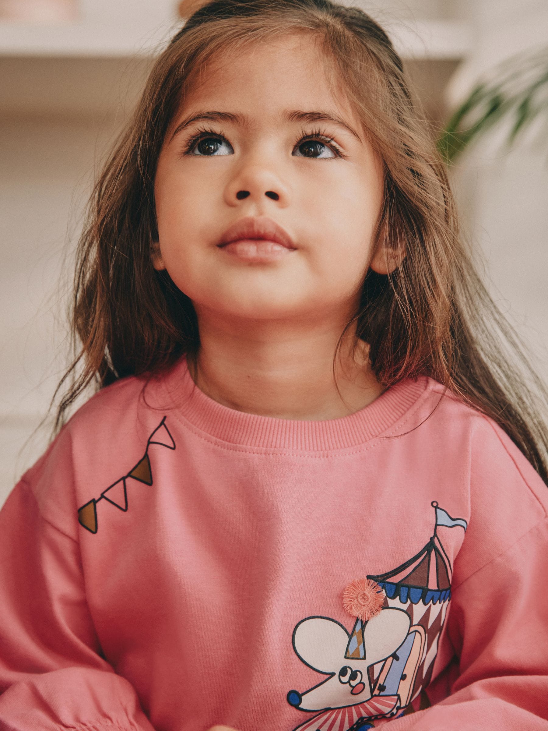 Pink/Purple Fun days Print - Joggingbroek pyjama's 3 stuks (9mnd-10jr)