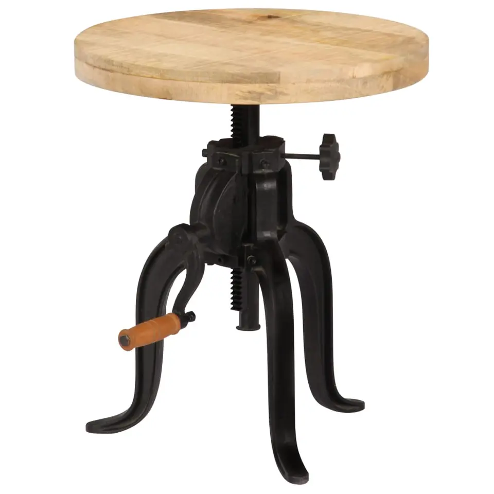 vidaXL - Bijzettafel - Bruin - Hout