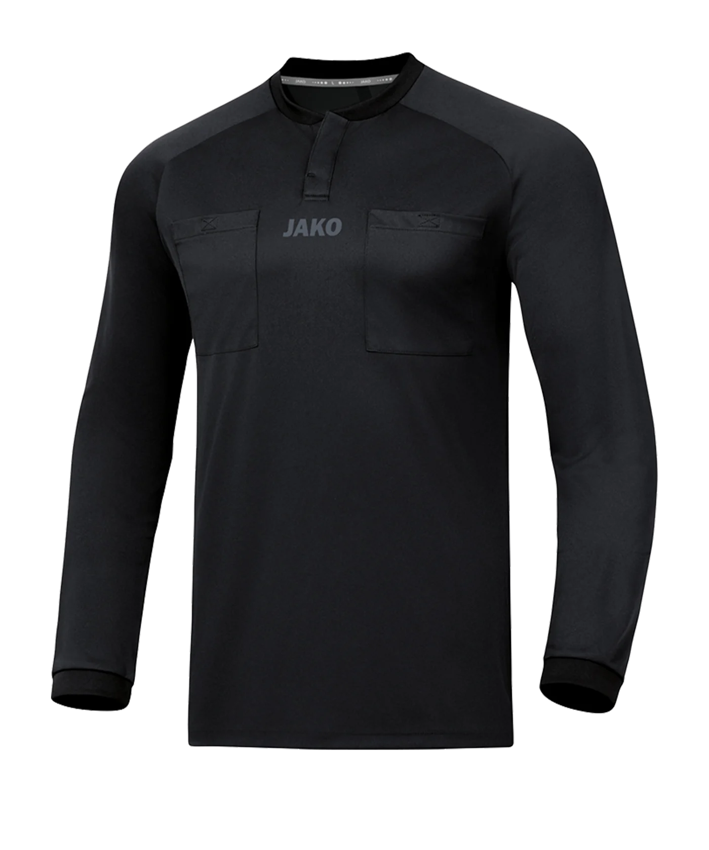 JAKO Schiedsrichter Trikot langarm Schwarz F08