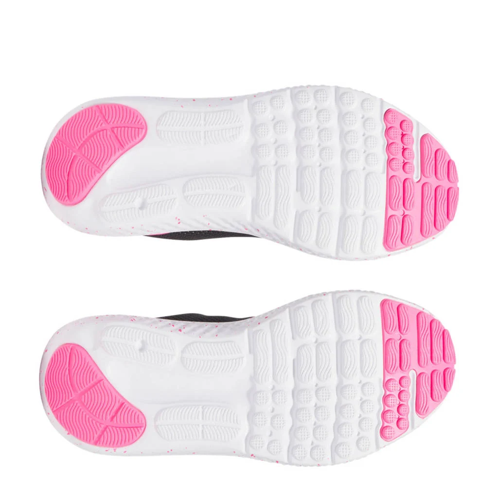 Under Armour GGS Surge 4hardloopschoenen antraciet/roze