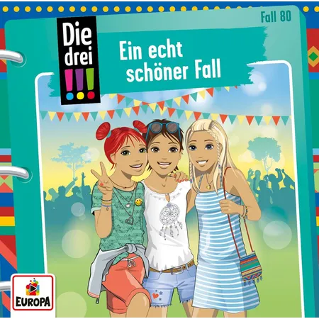 KOSMOS Hörspiel CD Die drei !!! 80 - Ein echt schöner Fall