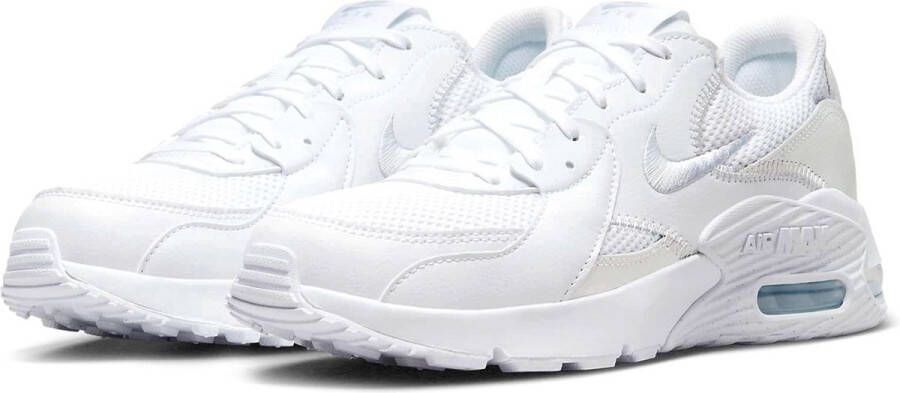 Nike Lage Sneakers Baskets Air Max Excee blanc argent blanc