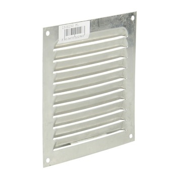 Renson Ventilatierooster Opbouw Aluminium Zilver 150 x 150 mm