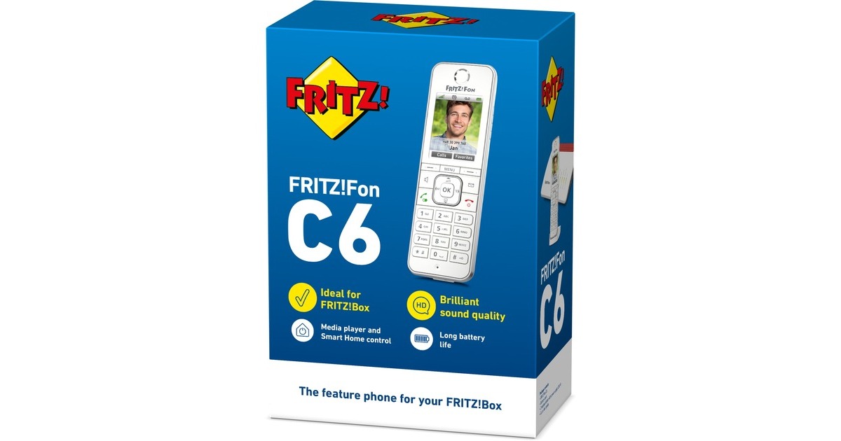 FRITZ!Fon C6 Internationaal handset  (Wit)