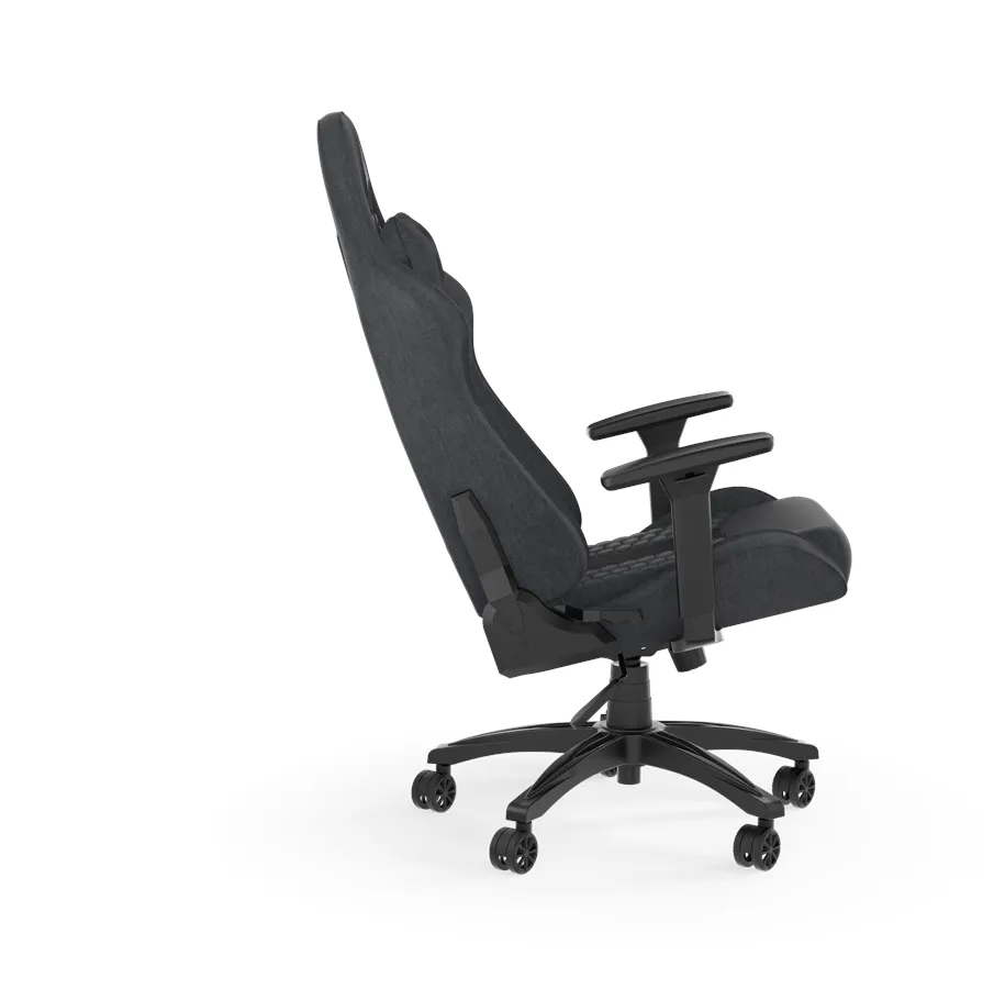 Corsair | TC100 Relaxed (Fabric) - Gamingstol - Stof - Op til 120 kg | Sort/Grå