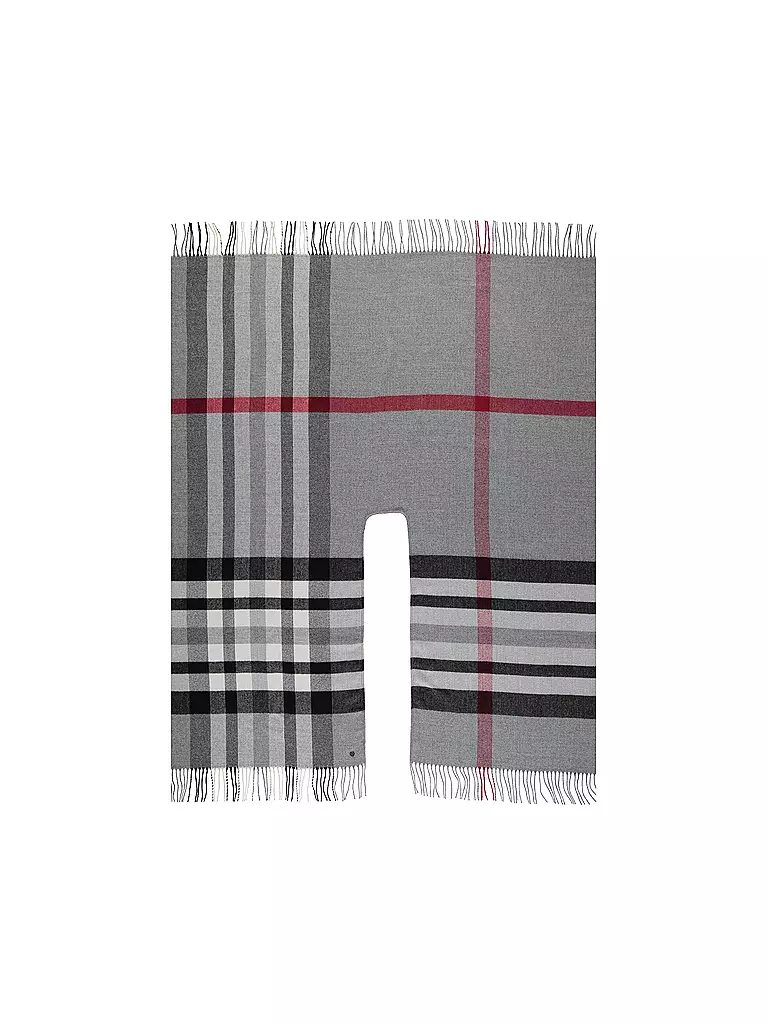 FRAAS Poncho - Cape RUANA grau