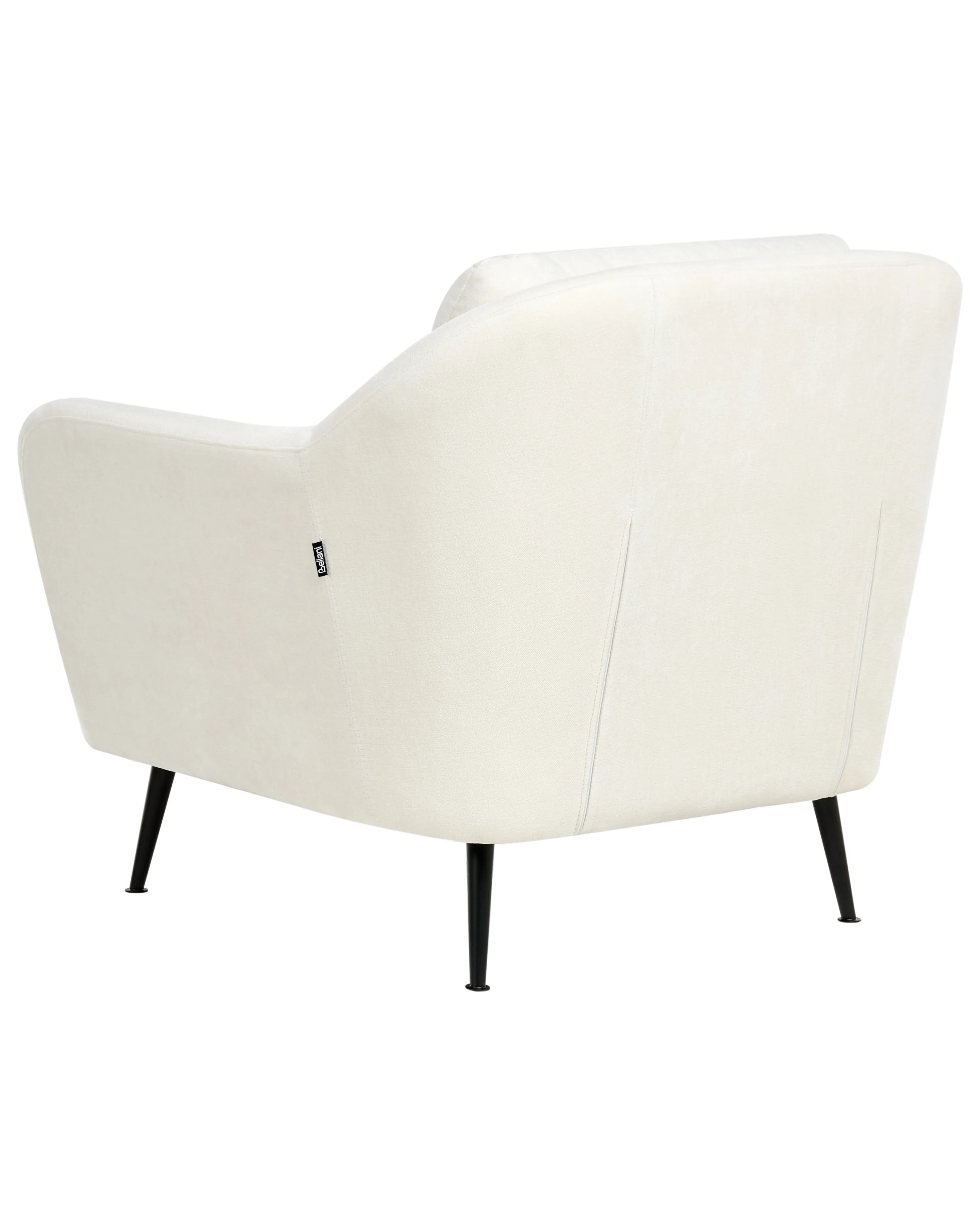 Fauteuil EIBY Chenille Wit