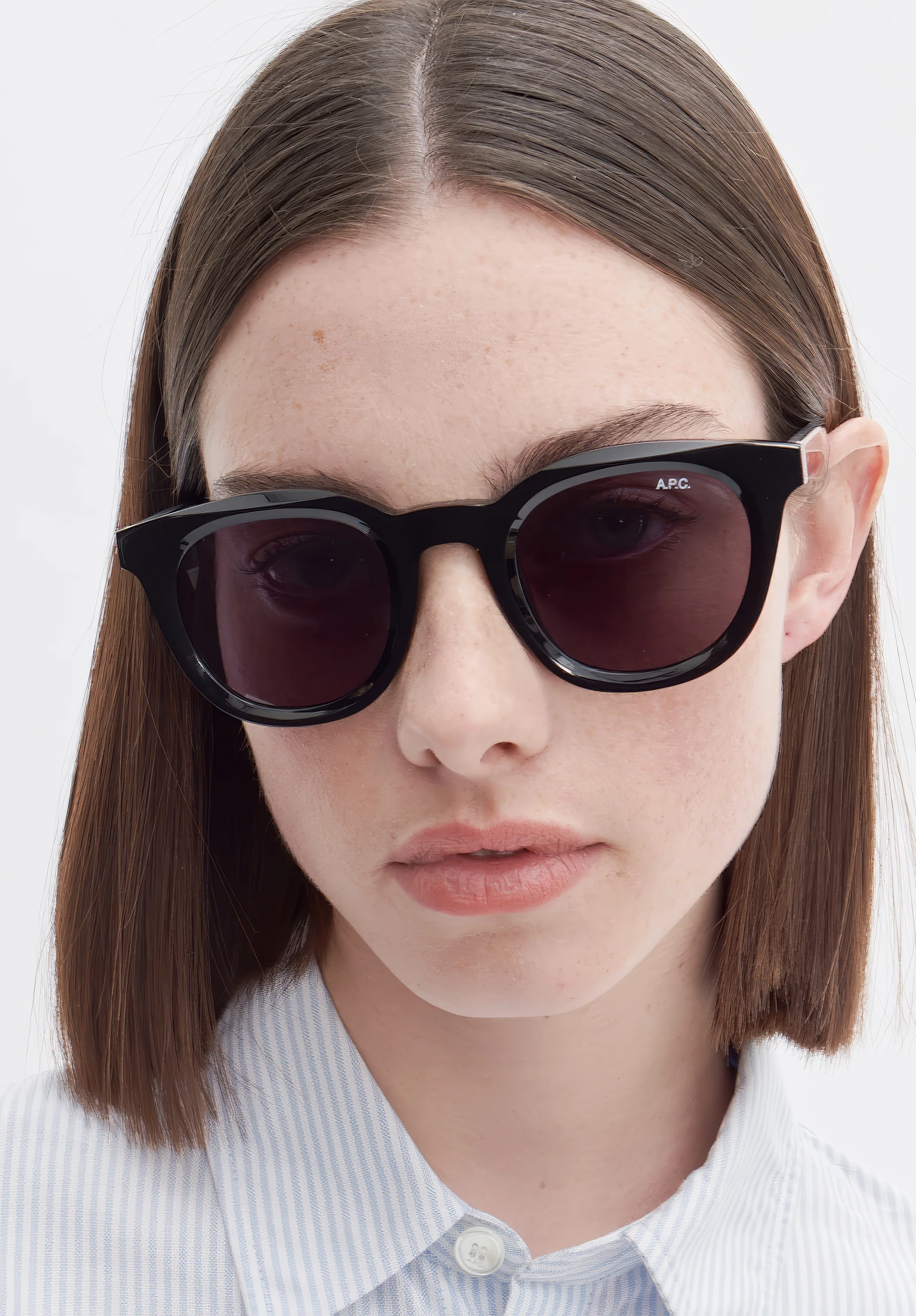 lunettes de soleil lou - Noir