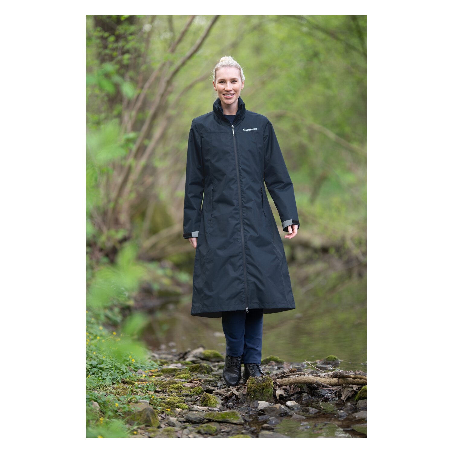 black forest Regenmantel - navy