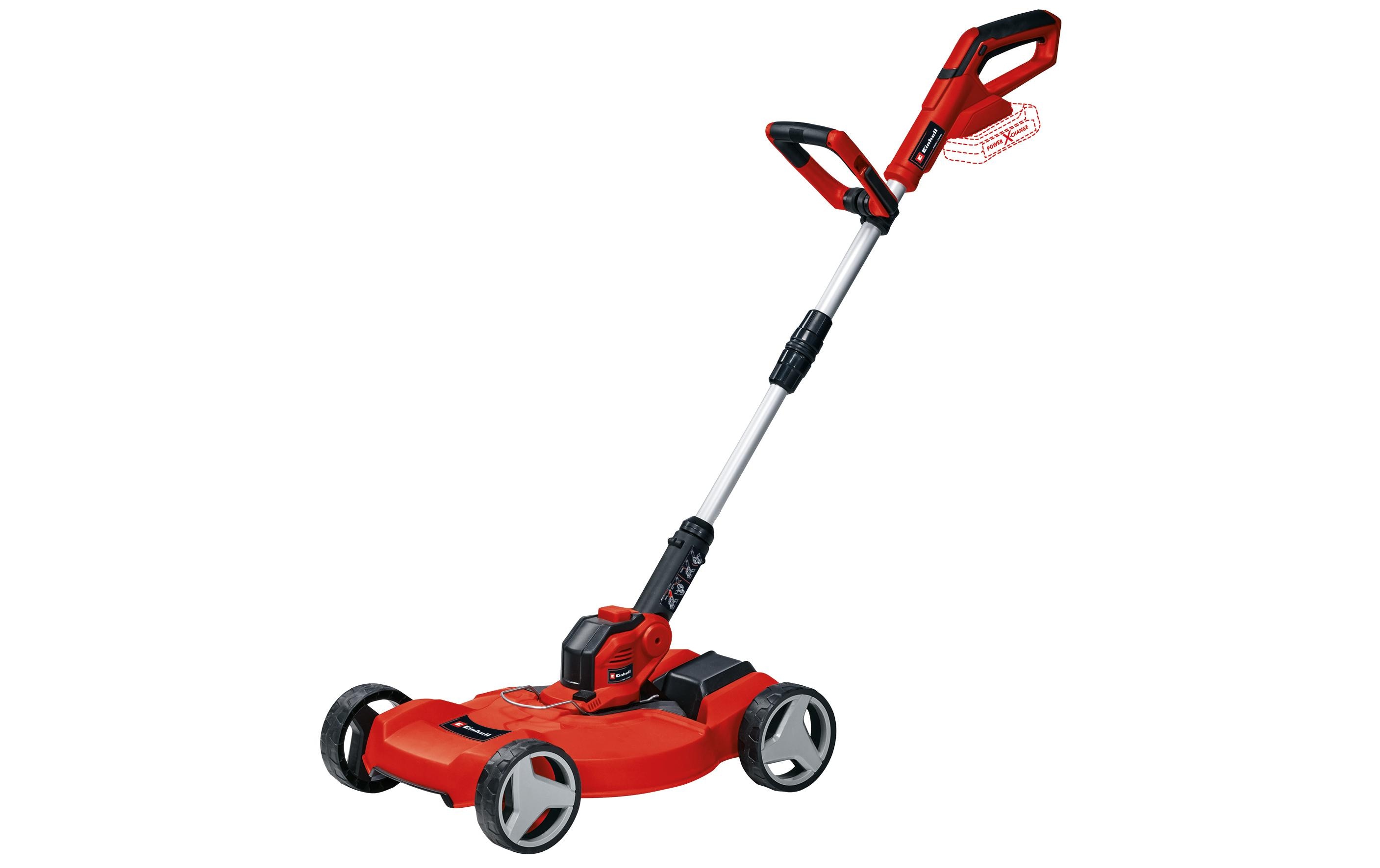 Akku-Rasentrimmer GE-CT 18/28 TC Solo<br>Rasentrimmer mit Trimmer Cart und Pflanzenschutz