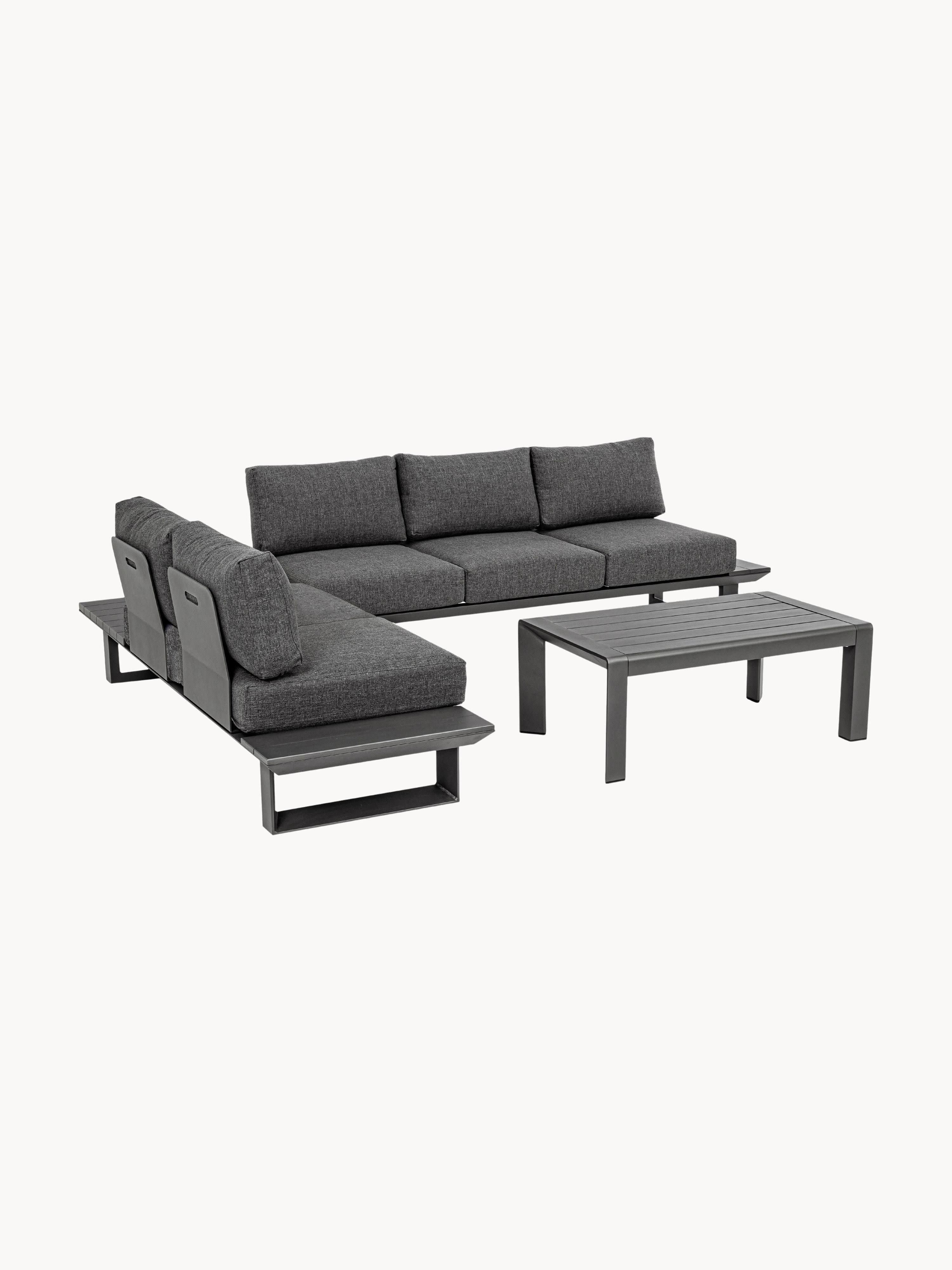 Tuin loungeset Konnor, 3-delig