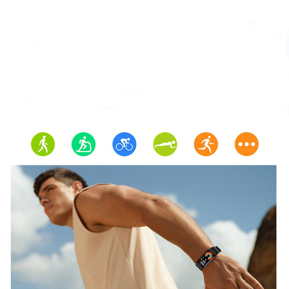 Fitness Tracker Smart Watch mit Blutsauerstoff- / Körpertemperaturmessung und 1.47