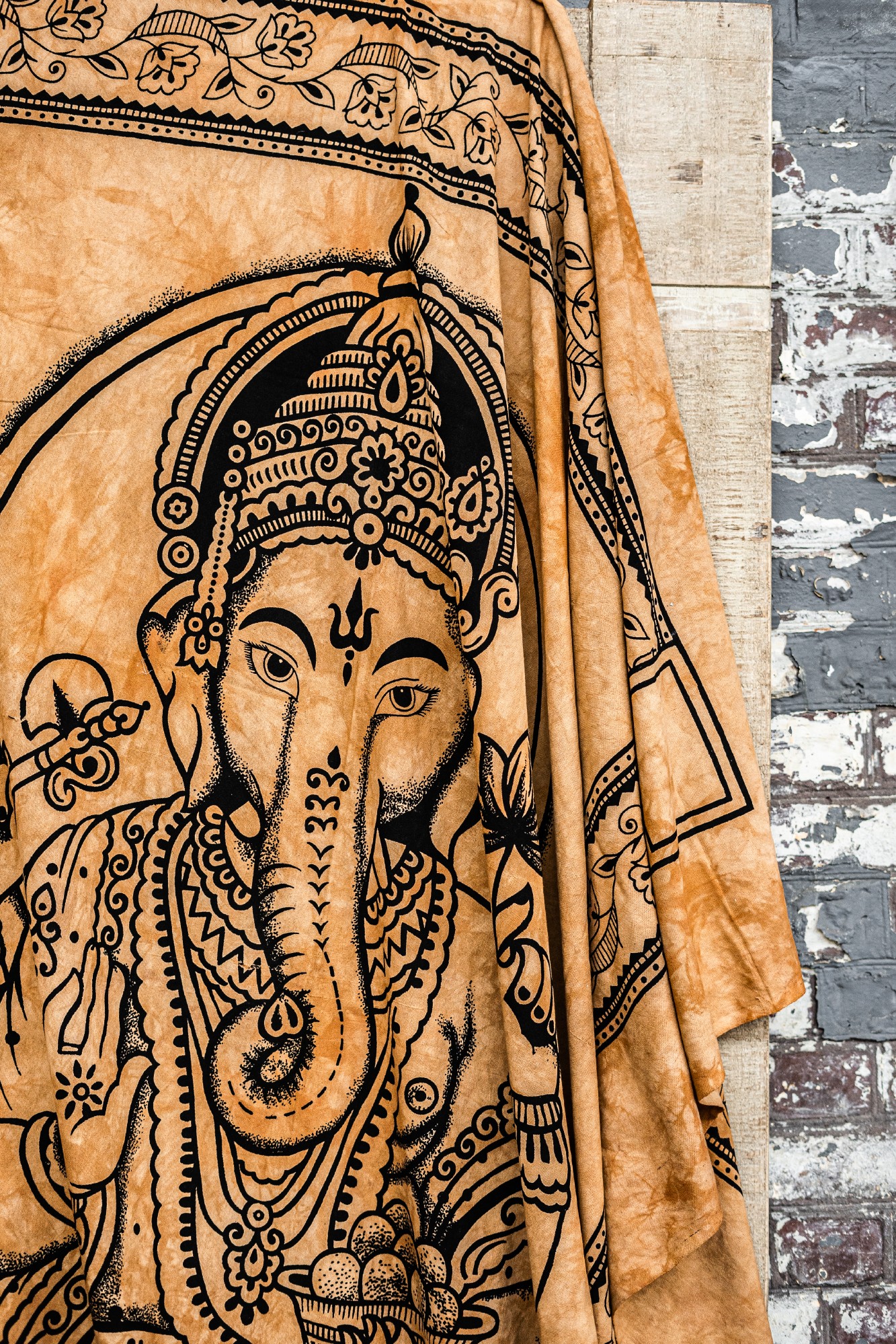 Tagesdecke 'Ganesha', T 210 cm, B 245 cm von fischer's lagerhaus
