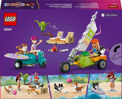 LEGO Friends 42641 Lekesett med surfende hunder og scooter
