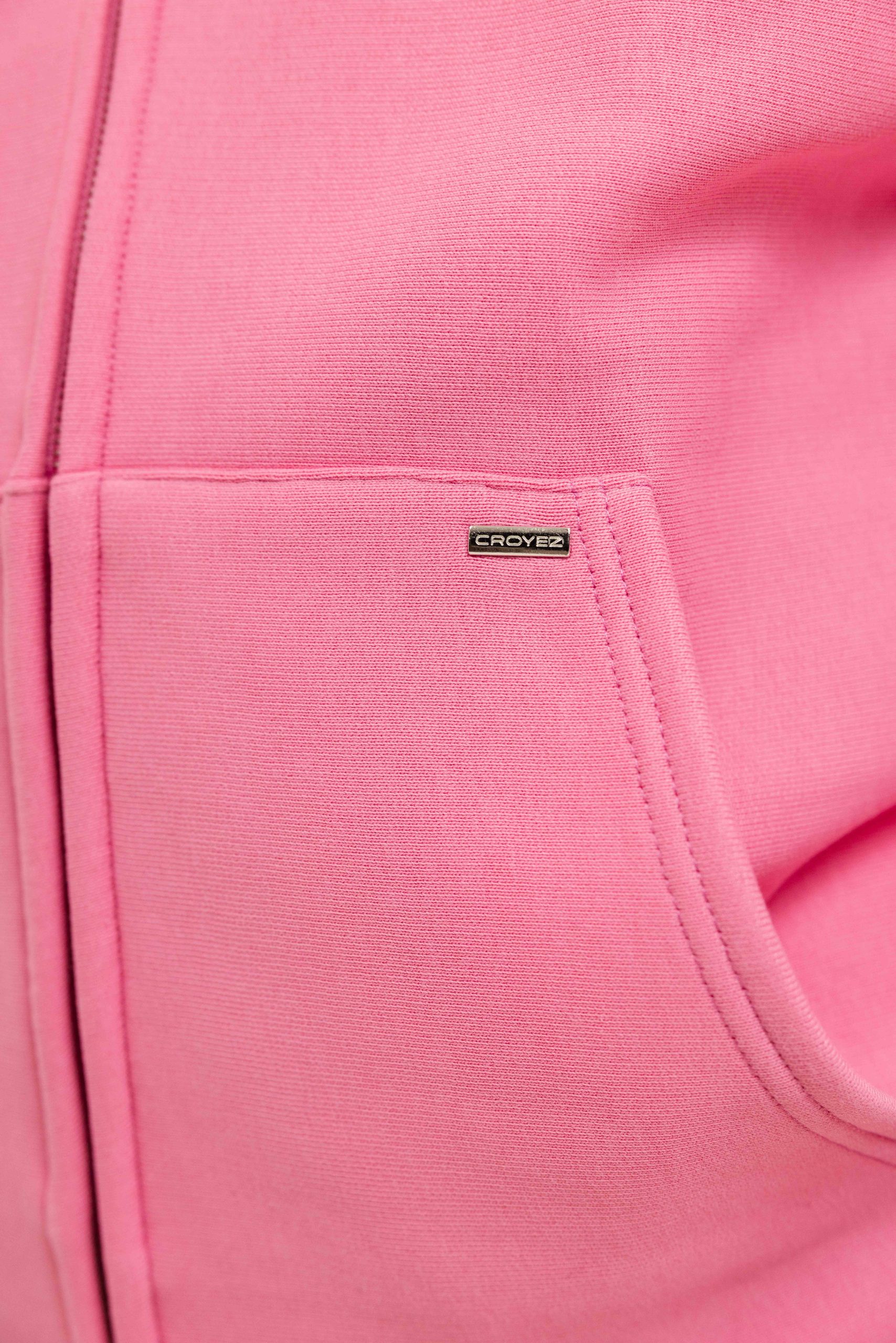Croyez Artist Club Zip-Hoodie Heren Roze