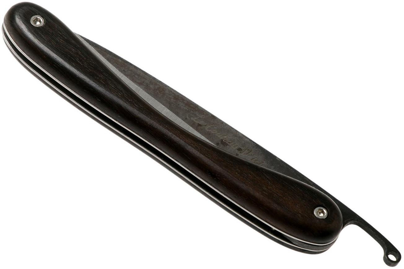 Laguiole en Aubrac Couteau d’ici L0511EBU/LNRB1 Ebony Carbon zakmes