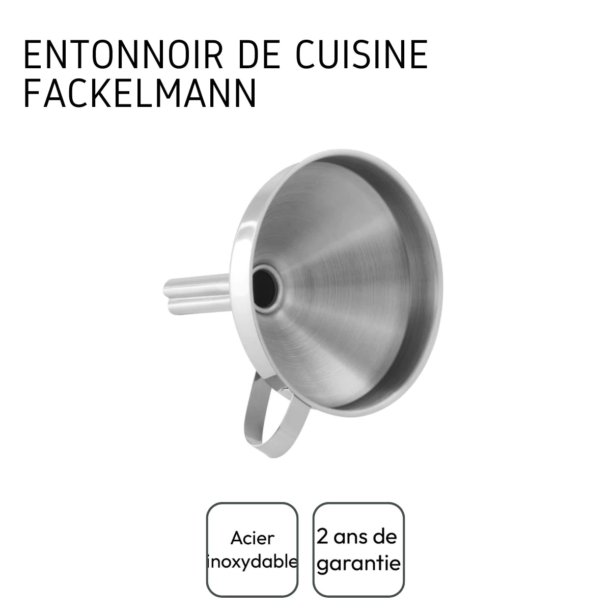 Entonnoir 10 cm en inox