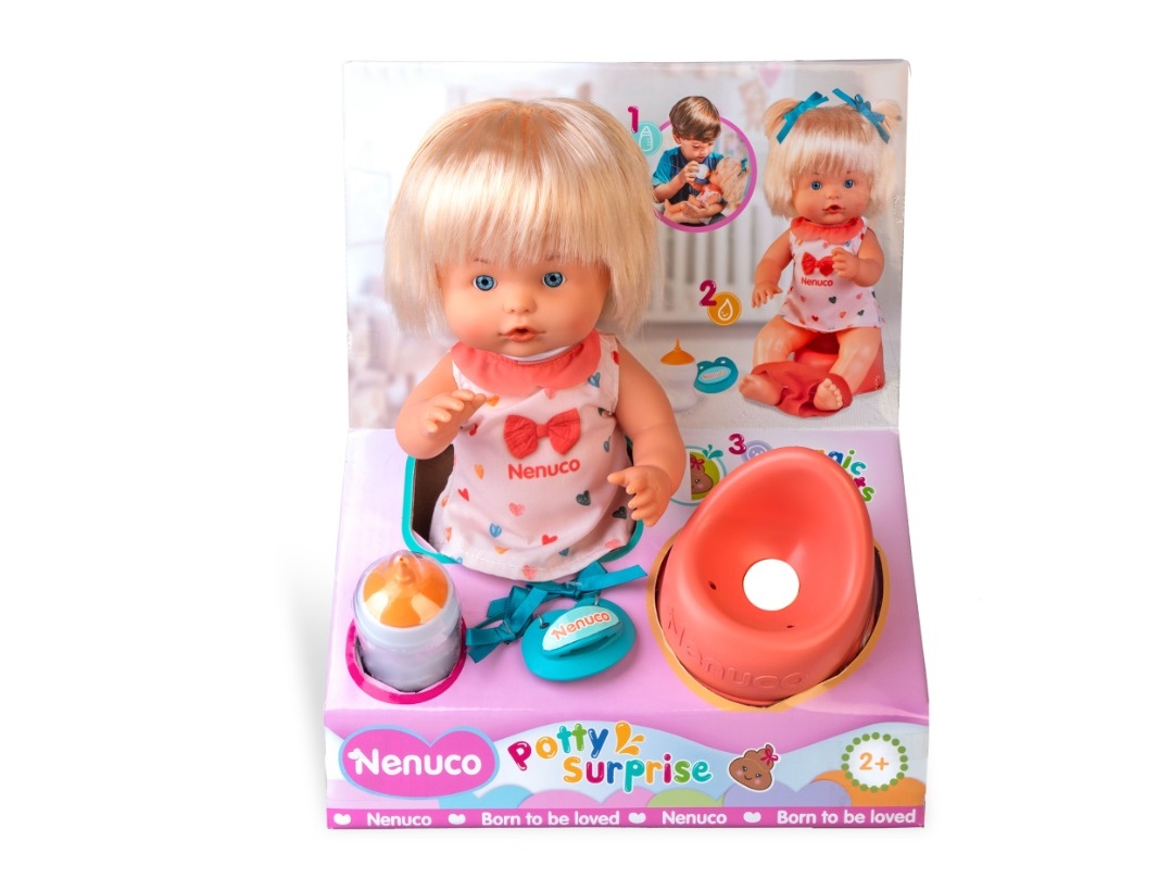 BONECO NENUCO POTE SURPRESA