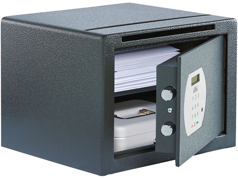Burgwächter Möbeltresor mit Einwurfschlitz PS 120 E EWS Möbeltresor