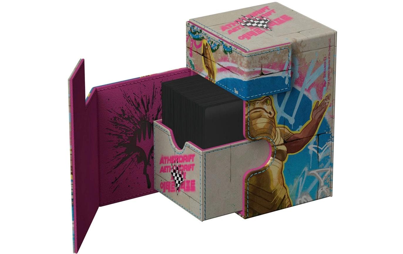 Kartenbox Flip'n'Tray 100+ Aetherdrift Sab-SunenHochwertige Box für Sammelkarten in Standardgrösse