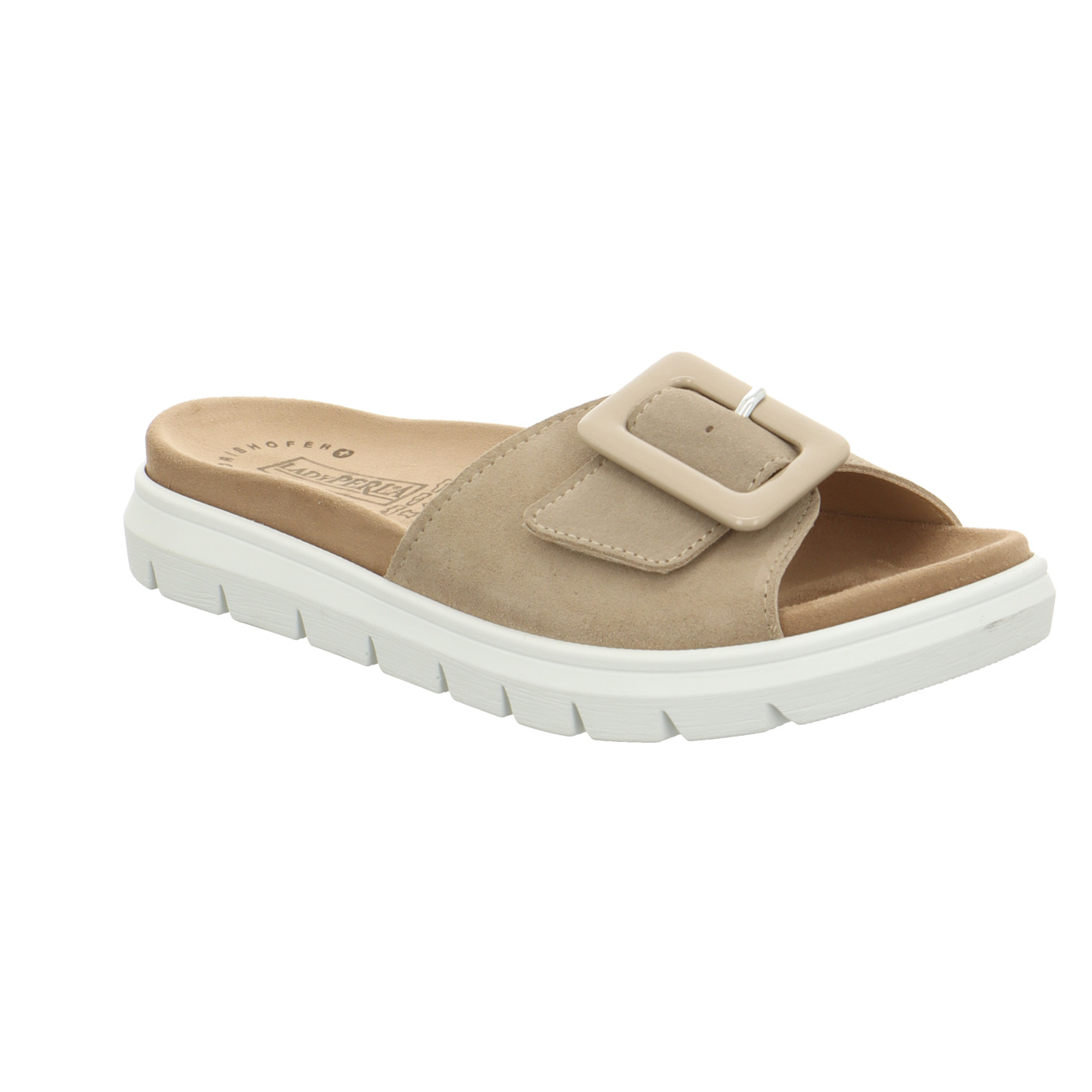 Pantolette grau