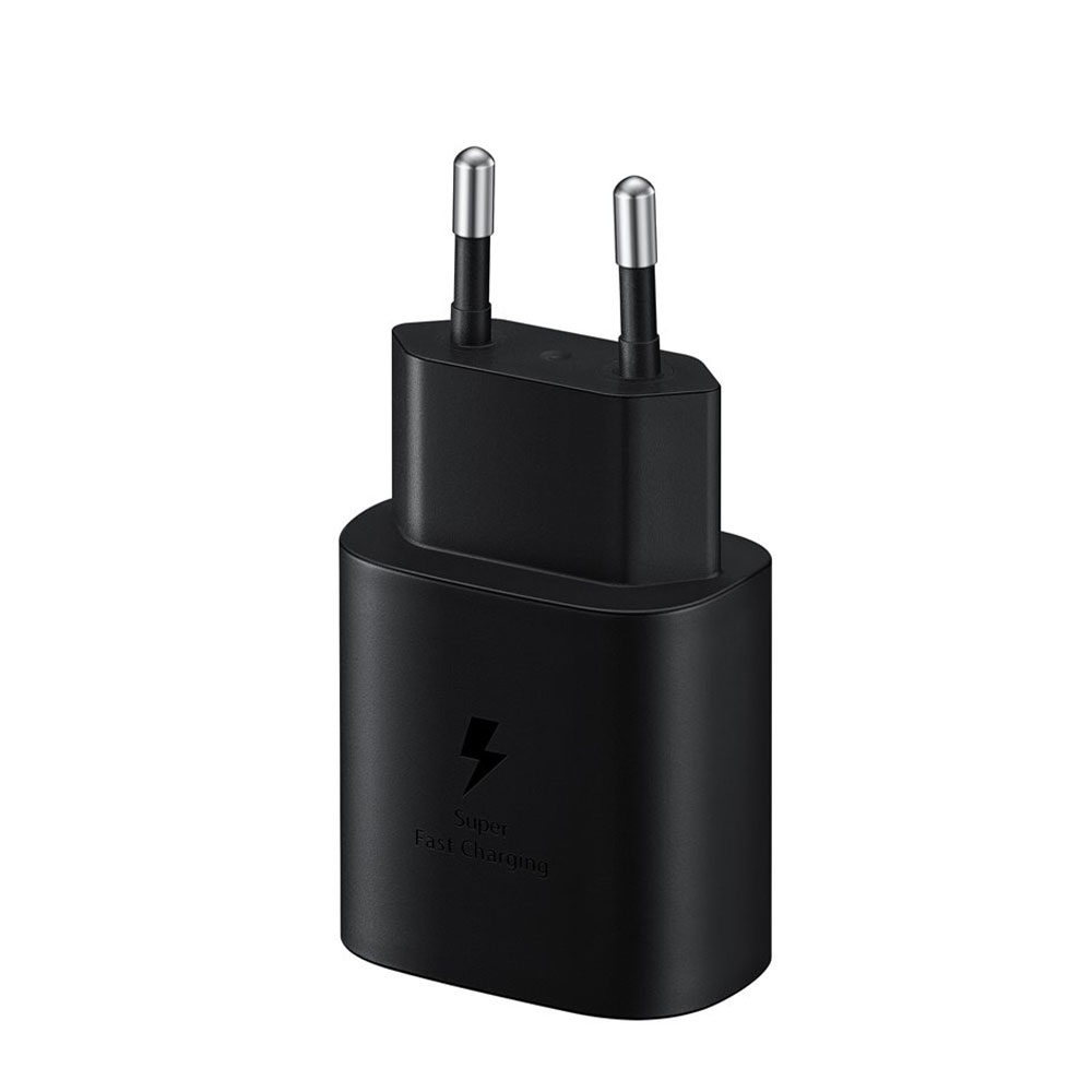 (25W) Galaxy S25 USB C Super Fast Charging Schnell Ladegerät Power Delivery 3.0 (EP-TA800NBEGEU) - Schwarz